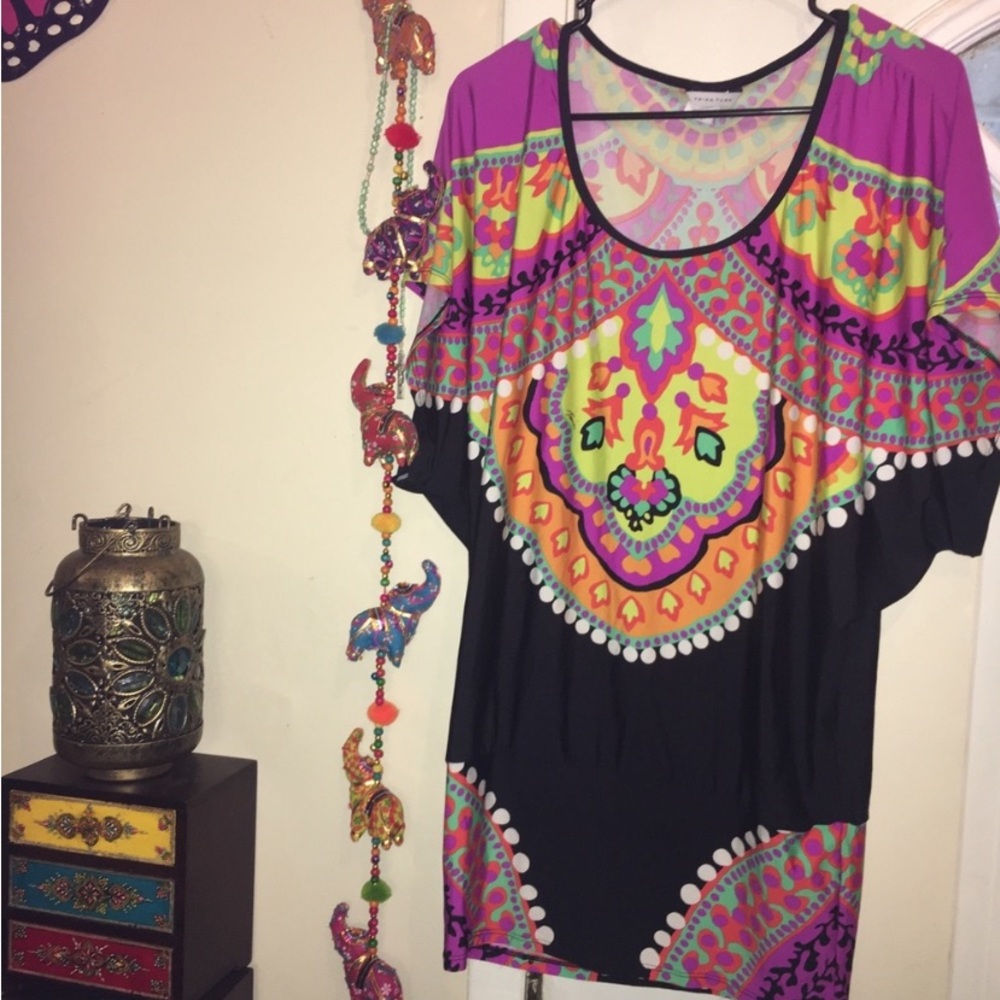 Trina Turk swim tunic coverup dress swim
